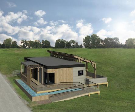 Exterior rendering.