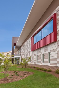 Exterior cladding.