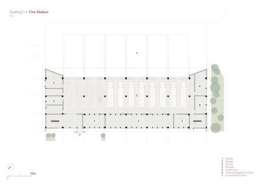 Fire Station Plan F1