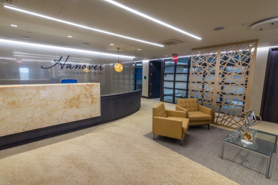 Hanover Community Bank executive floor