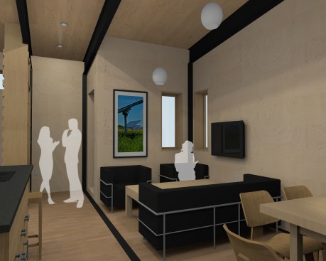 Living room.