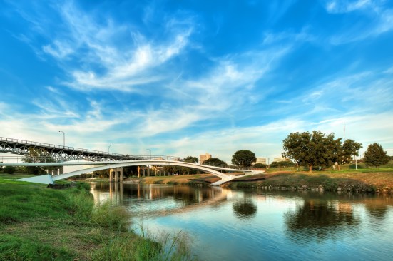Phyllis J. Tilley Memorial Pedestrian Bridge