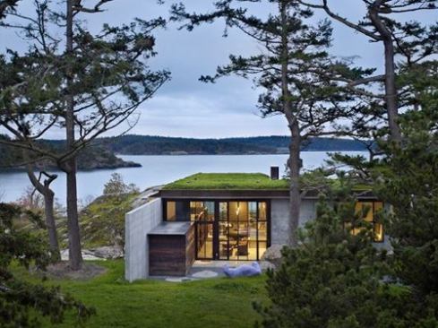 One/Two Family Custom Housing The Pierre, San Juan Islands, Washington Olson Kundig Architects