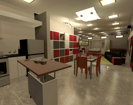 Interior rendering.