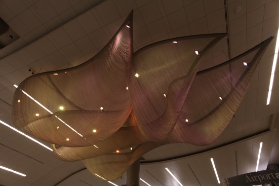 Mammatus Installed - Hartsfield-Jackson International Arrivals Hall