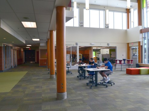 A school with no hallways