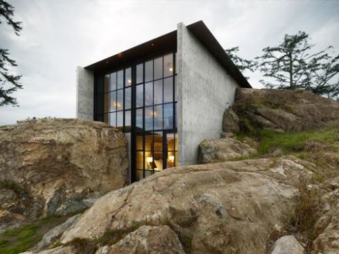 One/Two Family Custom Housing The Pierre, San Juan Islands, Washington Olson Kundig Architects