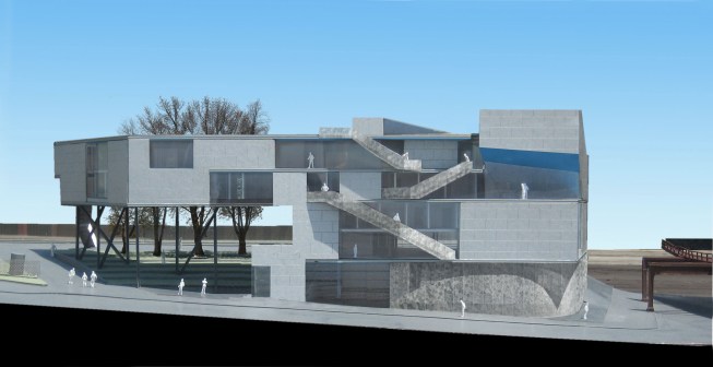 South elevation.