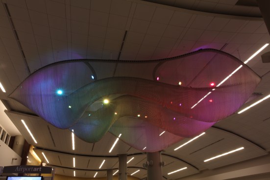 Mammatus Installed - Hartsfield-Jackson International Arrivals Hall