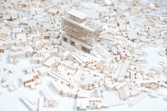 A fully demountable building - the lego-concept