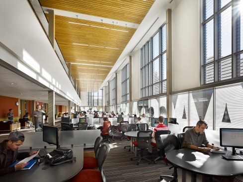 Interior of the Technical Learning Center
