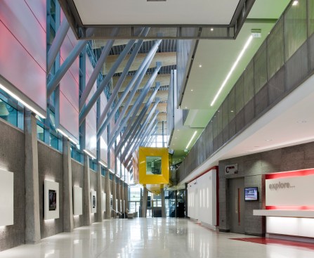 Gallery Walk, the Student Centre's main thoroughfare