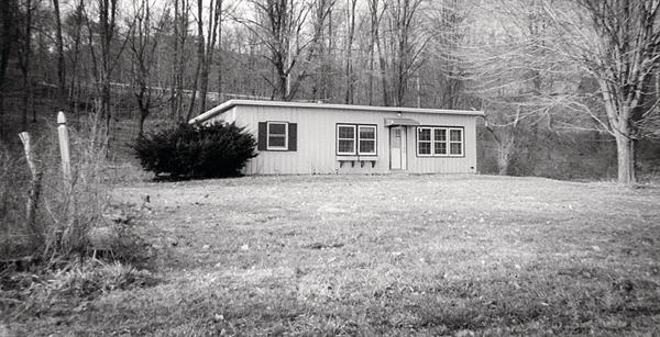 The house before the remodel.