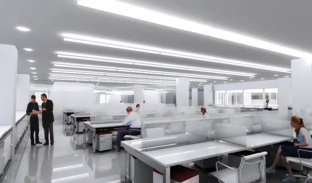 Open-Plan Office Space