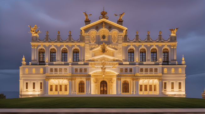 Donald J. Trump Presidential Library Design Proposal in Classical Style, ALTERNATIVE #
F
