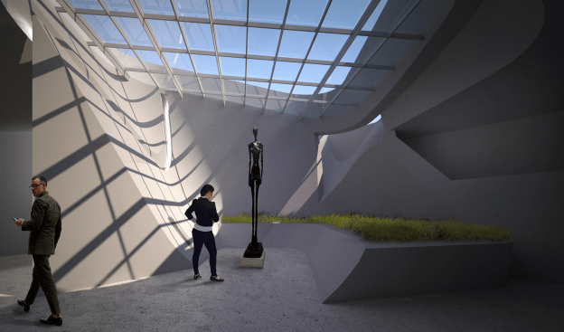 View of Gallery Atria - Under Landscape
