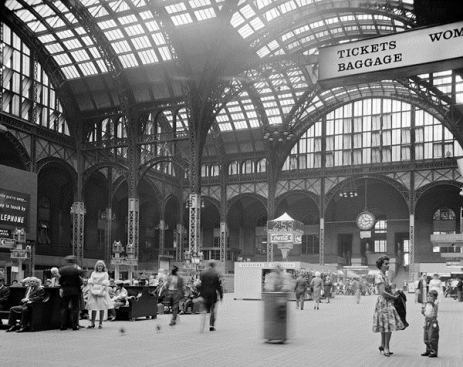 Penn Station Waiting Room, New York, by McKim, Mead & White.