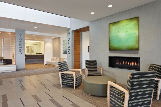 Lab & imaging lobby.