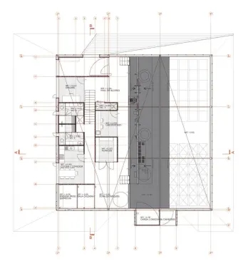 First floor plan.