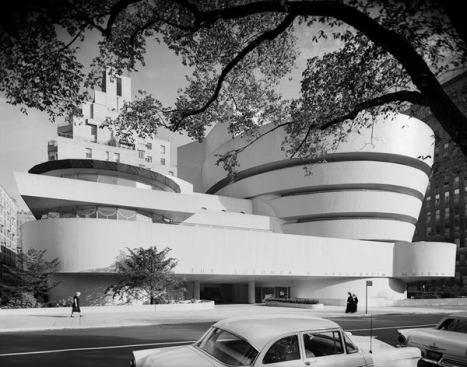 Guggenheim Museum, New York NY, by Frank Lloyd Wright.