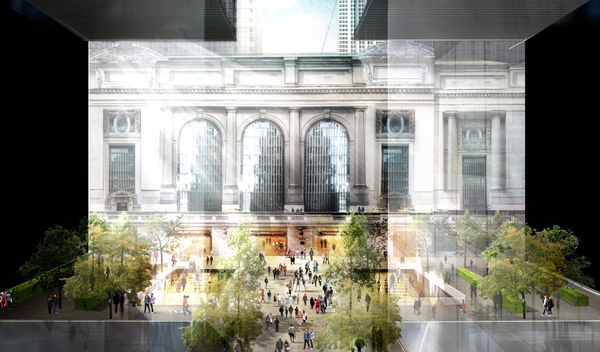 Future western entrance.