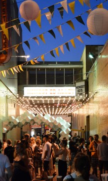 The Stop's Night Market, hosted at Honest Ed's Alley in Toronto, Canada