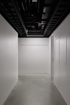Dressing room identity signage
