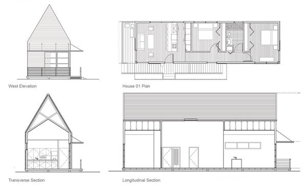 Typical buildings at Smoketown will be oriented east to west, and will have high ceilings, front and side porches, and ramps.