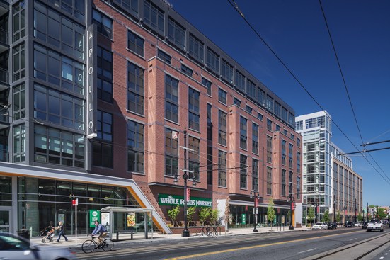 H Street view looking east