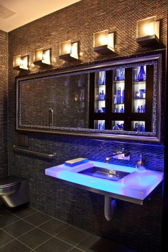 Client restroom