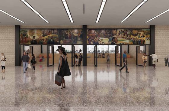 Proposed Great Hall renovation option. (Jan. 2015)
