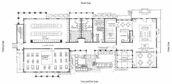 The Bayou District at Park Citys site plan.