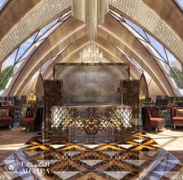 Restaurant interior design details