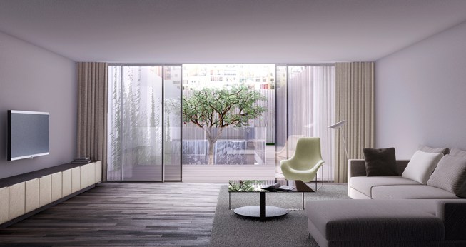 Triplex+flat+living+room