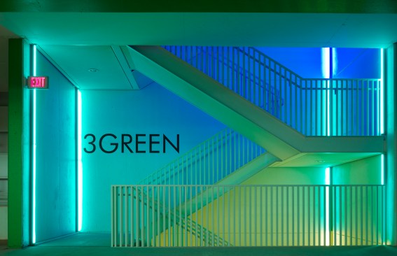 3rd level parking at Southeast stair