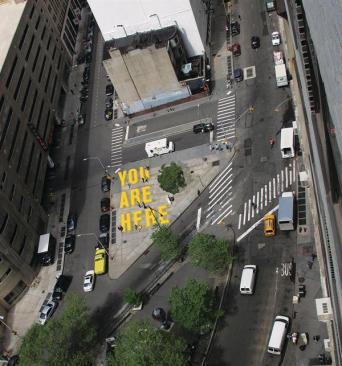 Open, a New York?based graphic design studio, proposes a districtwide wayfinding system. Using a typographic approach, these signs not only can provide directions but also tidbits about the area?s history and what is coming up around the corner, giving the area a cohesive visual identity.