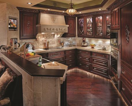 Before & After Kitchen Tracey Scalzo, CMKBD, EuroTech Cabinetry