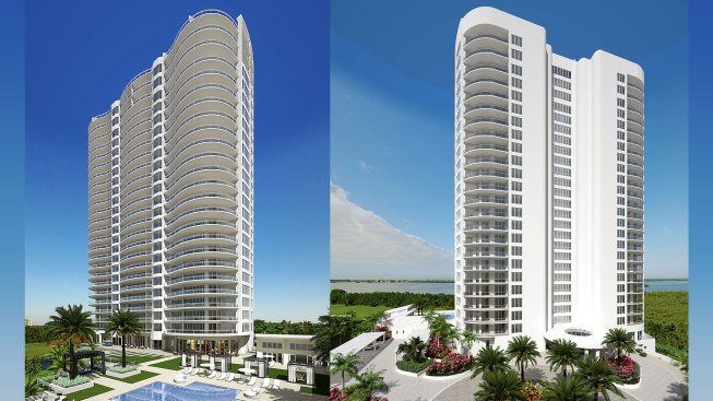 Exterior Concept Rendering - Omega Tower