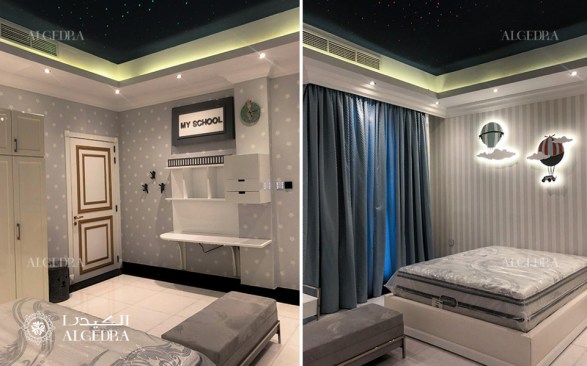 Kids room interior