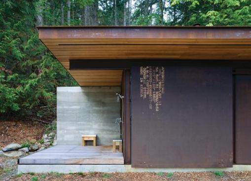 The cabin becomes virtually impenetrable when the owner is away. 