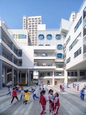 southwest courtyard