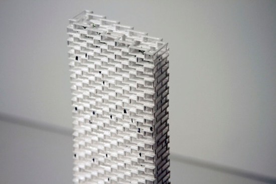 Detail of model.