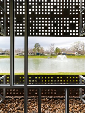 Steel Screen from Interior