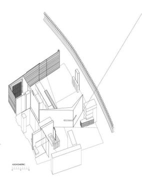 Axonometric projection.