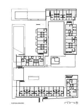 The second floor plan.