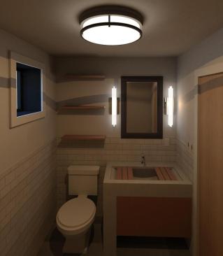 Bathroom.
