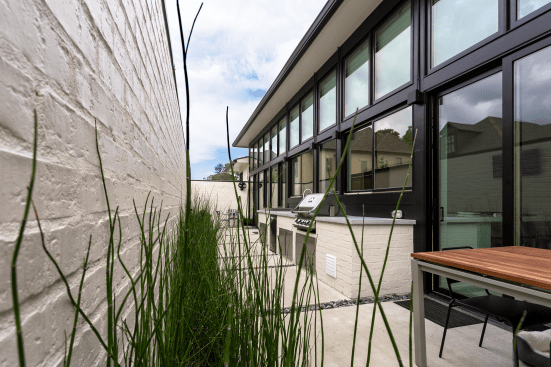 Patio courtyard