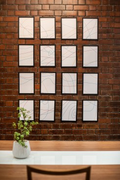 Dining area wall
