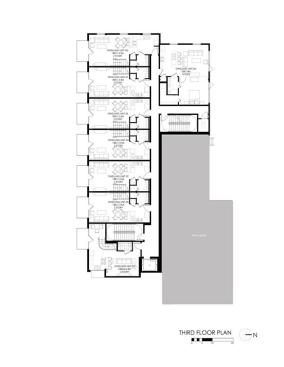 Third-floor floor plan. 