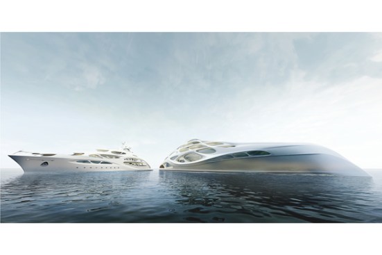 Unique+Circle+Yachts+by+Zaha+Hadid+Architects+for+Blohm%2bVoss+Shipyards+